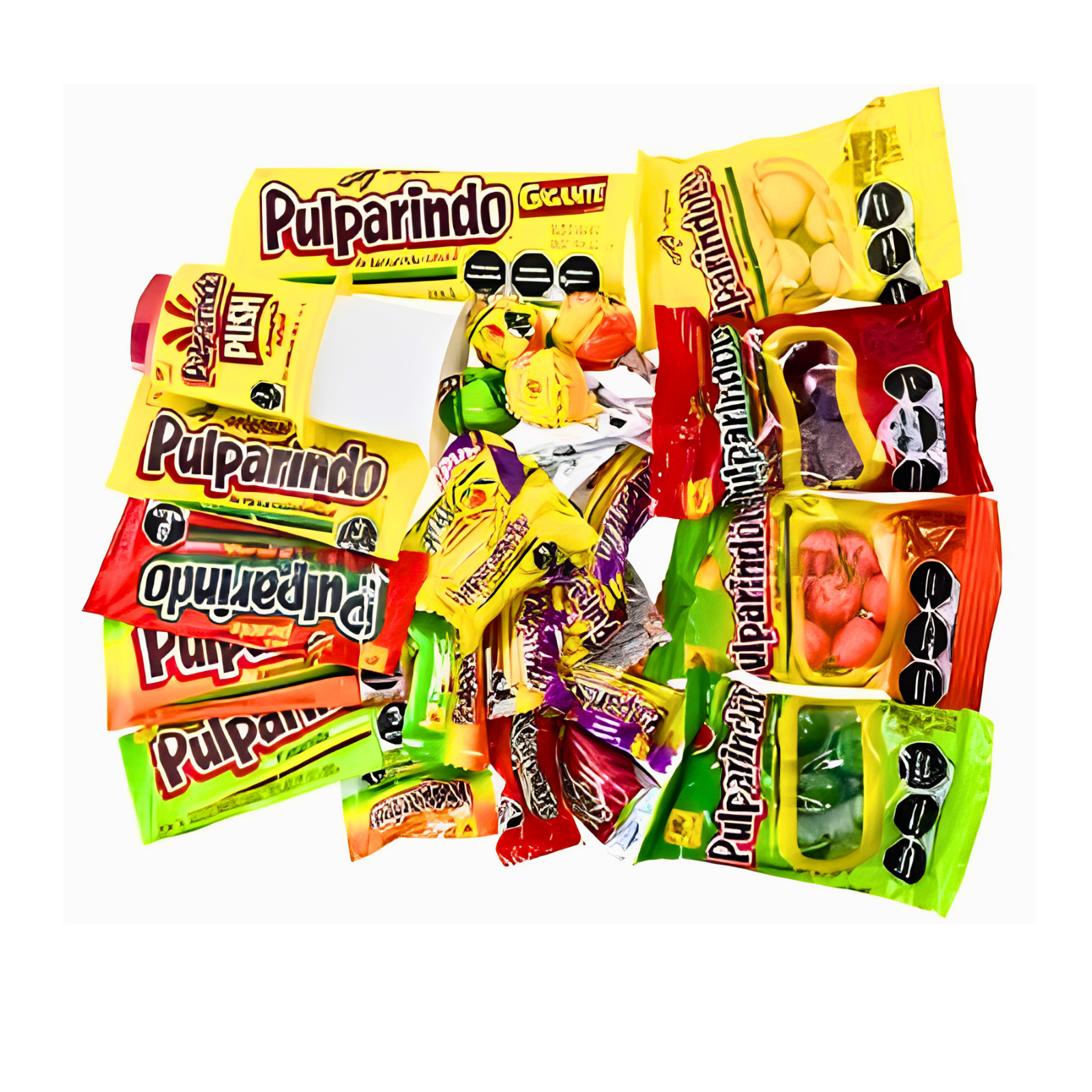 Pulparindo Party Bag 90 Count Assorted Tamarind Mexican Candy 2.65 lb gallery