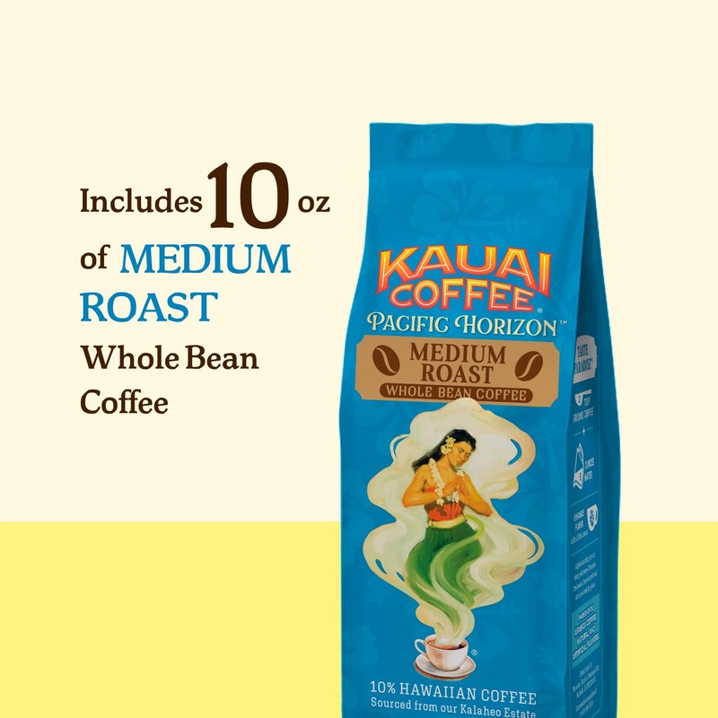 Whole Bean Coffee – Smooth, Non-Bitter Pure Arabica – Light Floral Notes & Br... gallery
