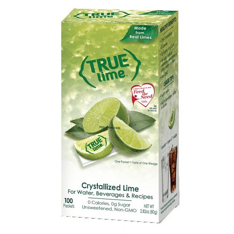 (100 Packets ) True Lime Sugar Free, On-The-Go, Caffeine Free Powdered Drink Mi gallery