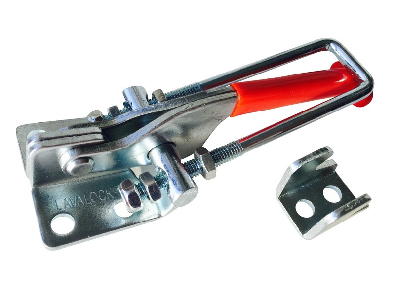 LavaLock® Smoker Toggle PULL Latch BBQ smoker door lid clamp Flat mount PULL (1) gallery