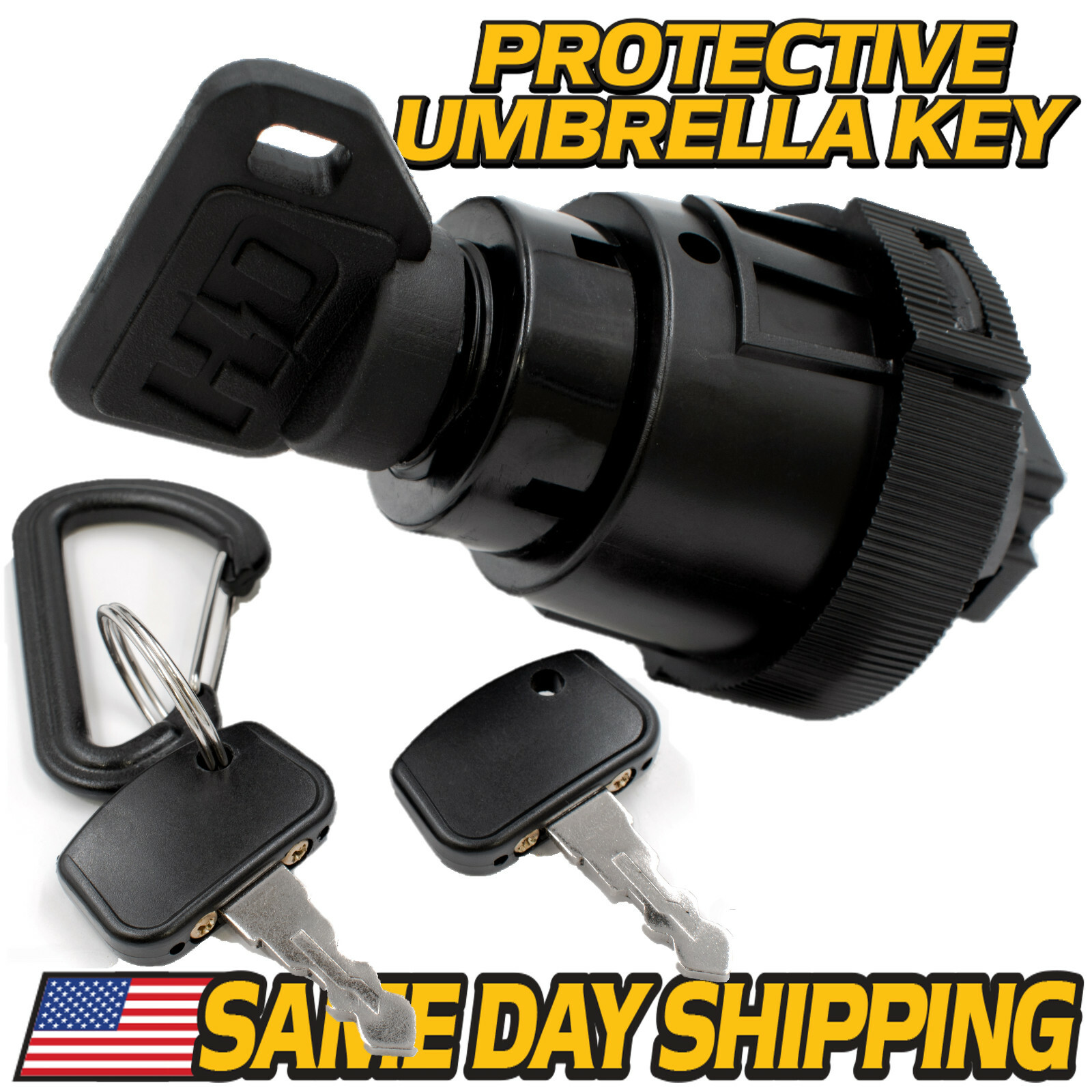 Starter Ignition Key Switch for Kubota Utility Vehicles RTV900 RTV1140 (2006+up) gallery