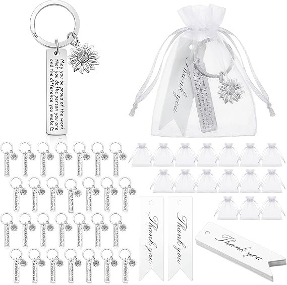 Yinkin 72 Pcs Employee Appreciation Gifts in Bulk Thank You Gifts Including 24 S gallery