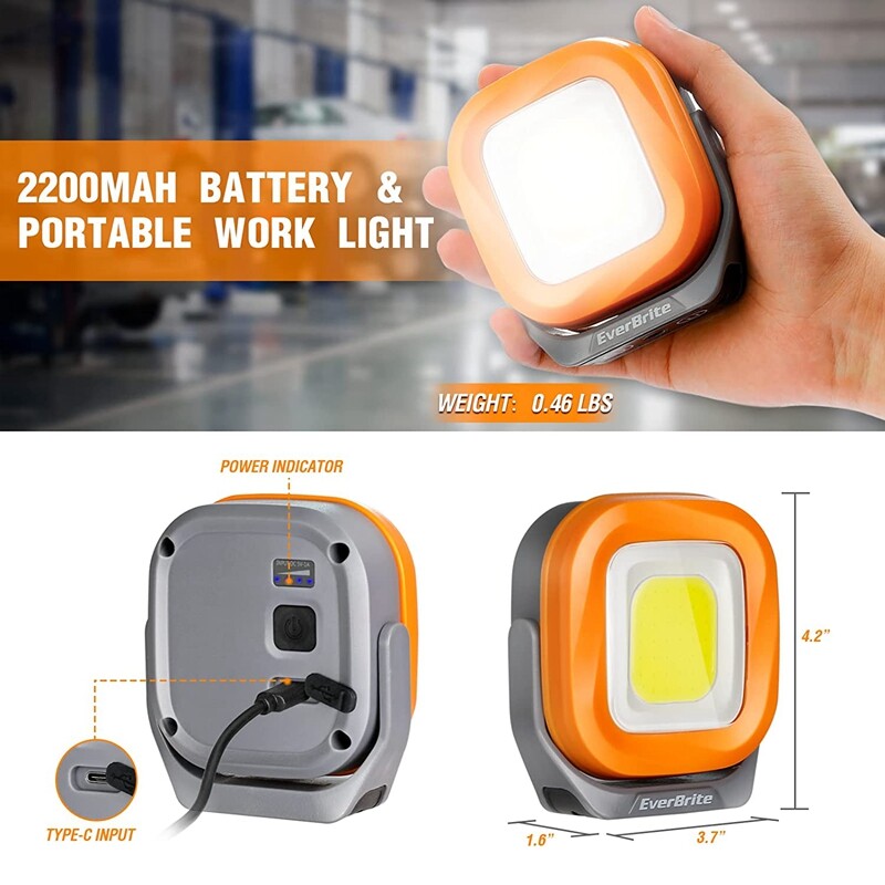 EverBrite Rechargeable Work Light Portable Magnetic Led Super Bright 1000 Lumen gallery