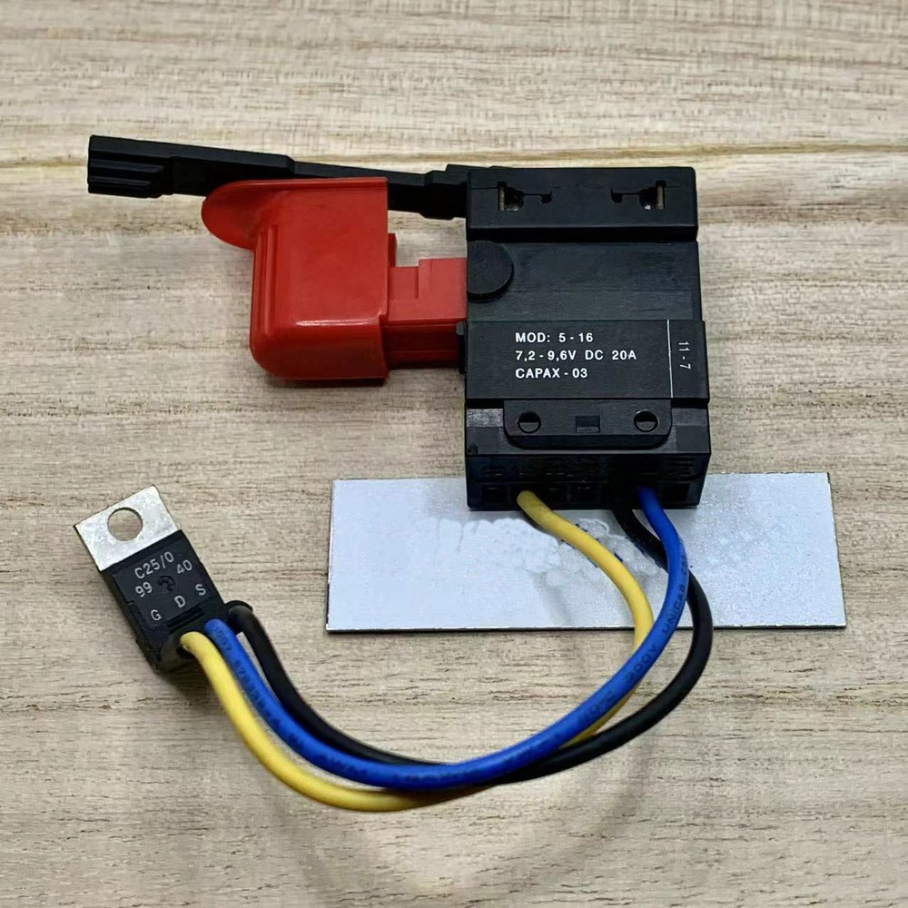 1PC For Electric Tools CAPAX03 7.2V-9.6V DC 20A Trigger Switch gallery