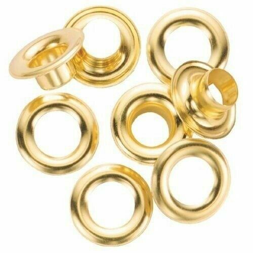 General Tools 1/2" BRASS GROMMET 24 ct Durable Ergonomic Fix Tarp Canvas 1261-4 gallery