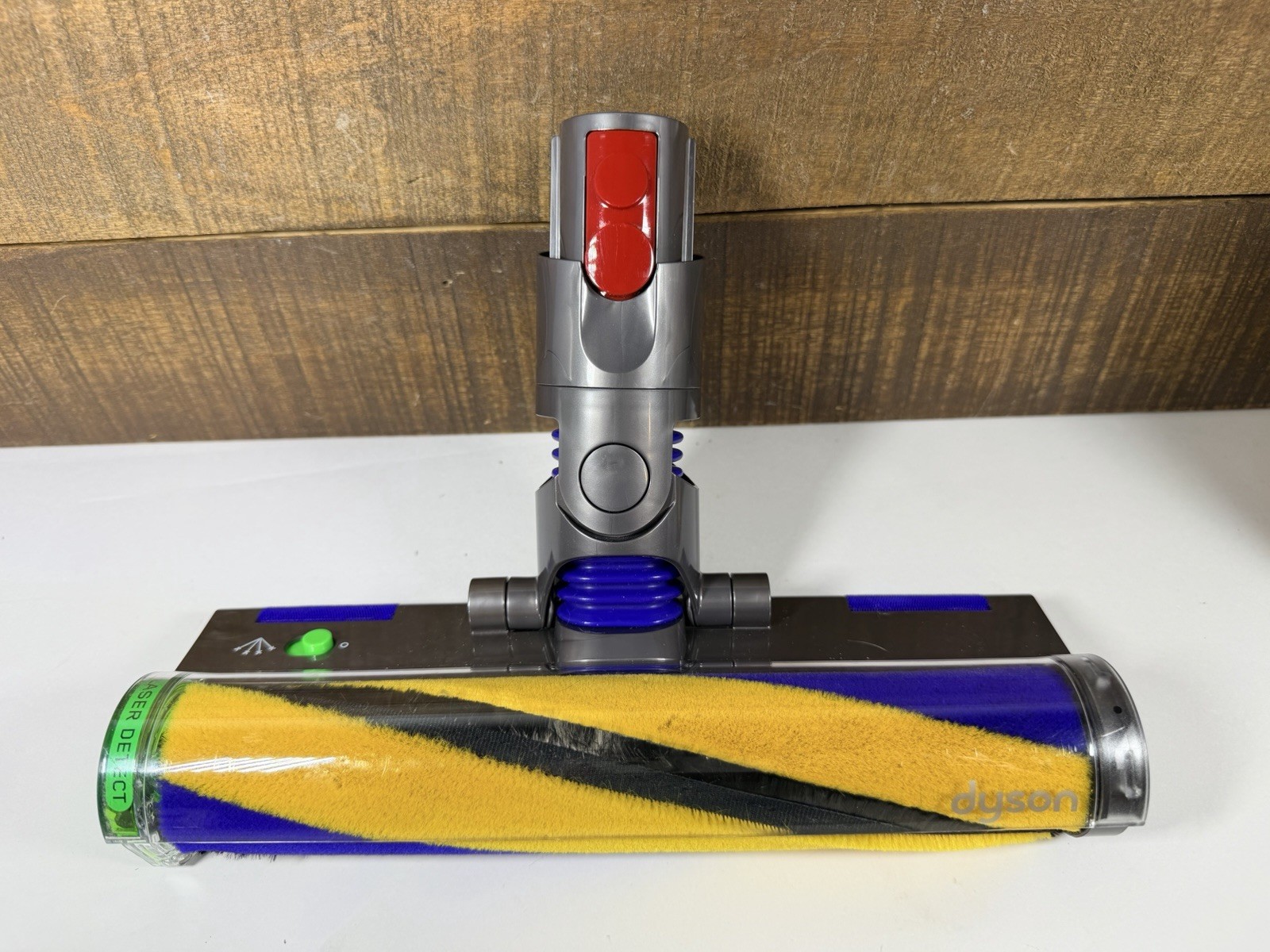 NEW Dyson V12 Detect Laser Slim Fluffy Cleaner Head Brush 971360-02 (486047-02) gallery