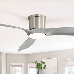 Sofucor Smart 52in Ceiling fan w/ Dimmable LED Voice/APP/Remote Control 6 Speed