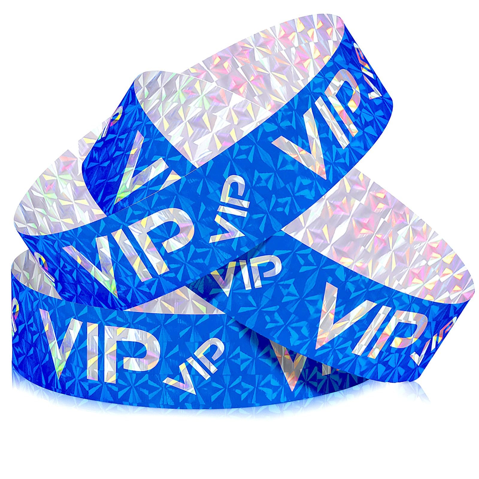 500 Pack VIP Plastic Wristbands Party Armbands for Events Concerts Festivals gallery
