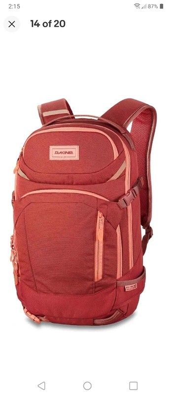 Dakine Heli Pro 20L Backpack Womens Dark Rose