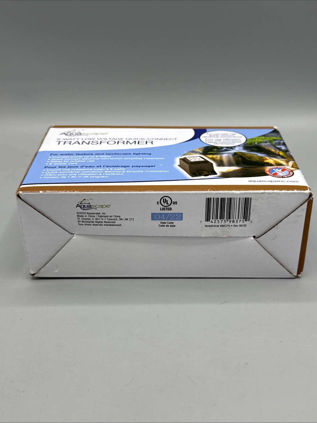 Aquascape 6-Watt 12 Volt Transformer Low Voltage Quick Connect New gallery