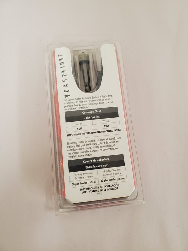 FastenMaster Cortex Trex Transcend 2-1/2" Hidden Fasteners Spiced Rum 75 Screws gallery
