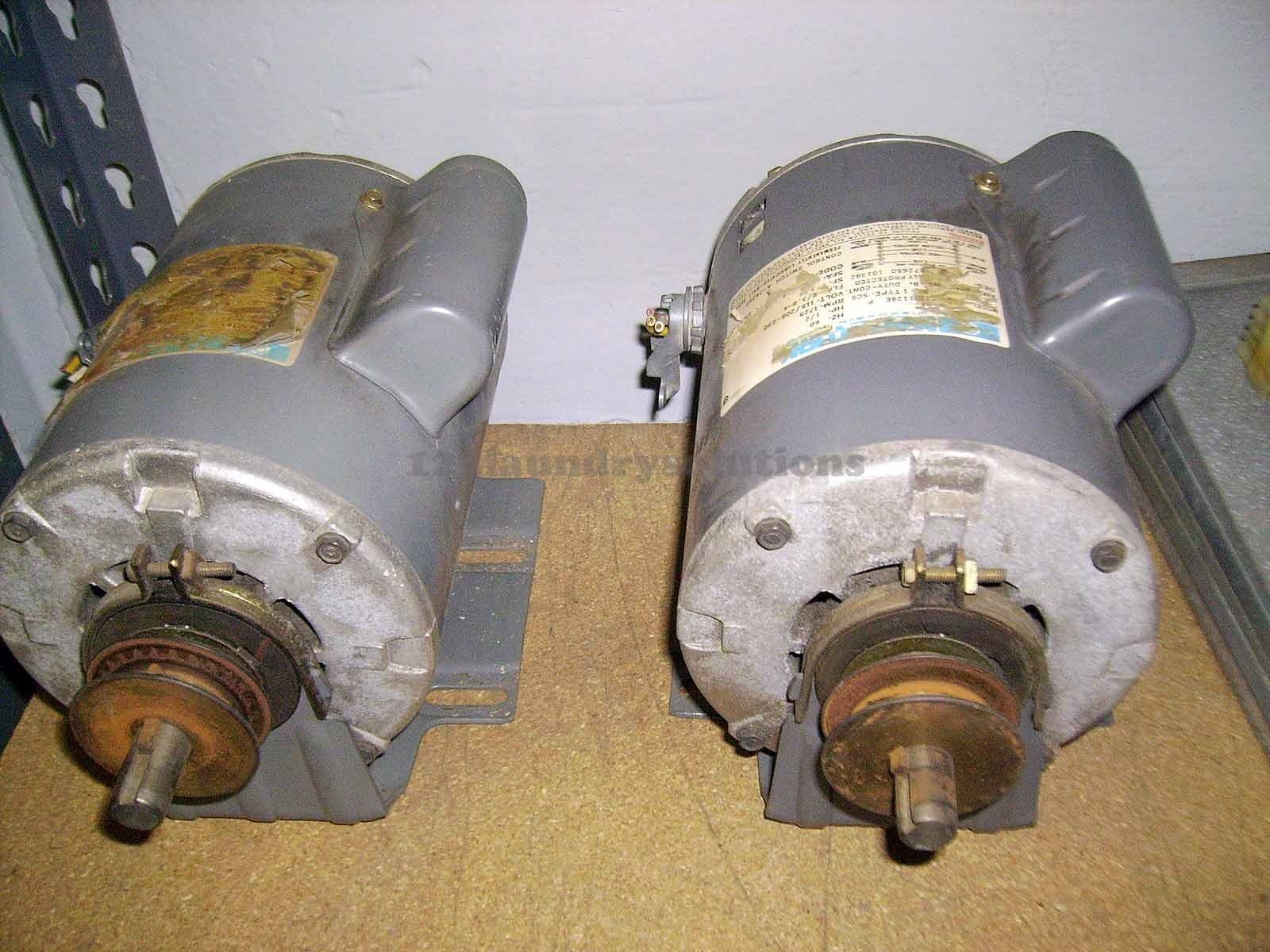 Double Stack Dryer Motor 1Ph Speed Queen/Huebsch P/N 430163, 431325P [USED] gallery