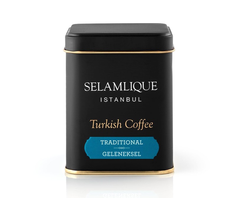 Selamlique Authentic Turkish Coffee 4.40 oz. Ultra fine ground powder coffee gallery