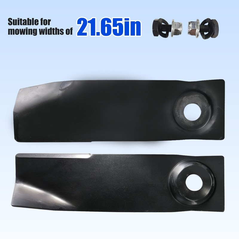 Lawn Mower Blade Set (2-Pack) – Models Heavy-Duty Replacement Blades gallery