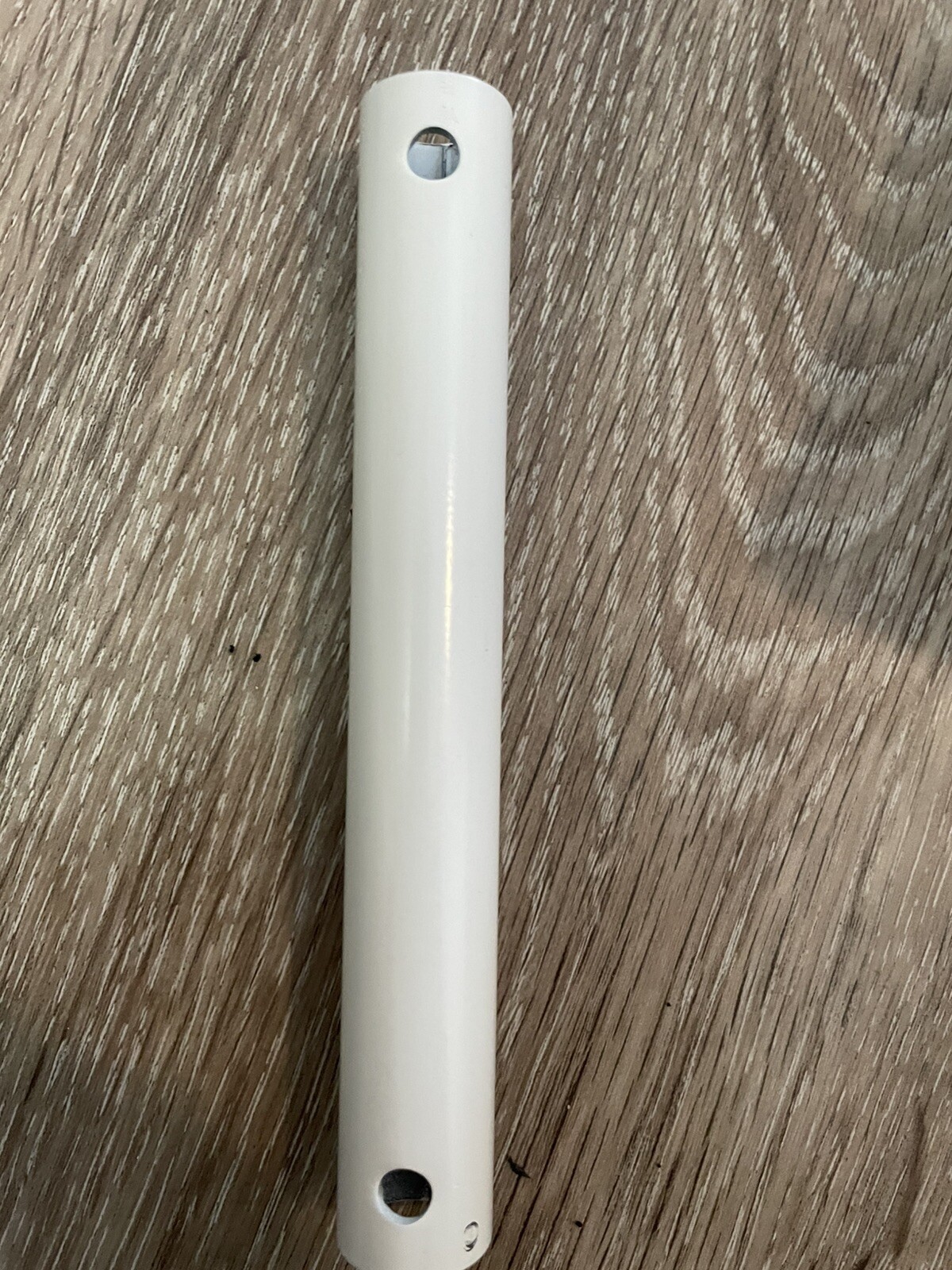 Ceiling Fan Downrod. Matte White, 6” Length . 1/2 Diameter. Non Threaded Ends gallery