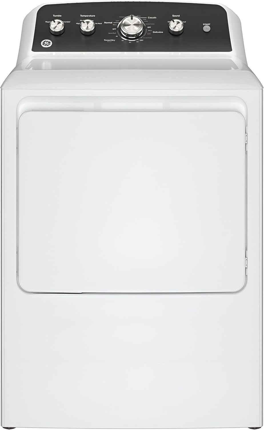 7.2 Cu. Ft. Vented Electric Dryer in White with Auto Dry and Extended Tumble gallery