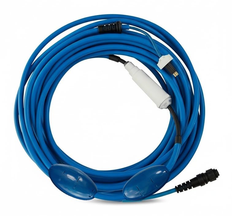 99958821 60ft Blue Pool Robot Cable Only 3-Pin Nautilus CC Plus WiFi gallery