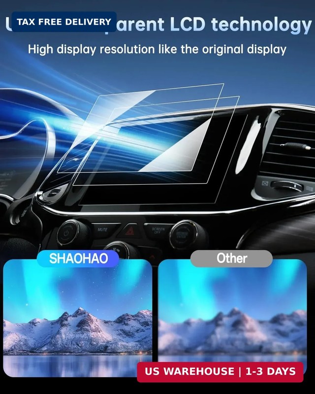 SHAOHAO for 2026 Dodge Durango Screen Protector for 2021 2022 2023 2024 2025 202 gallery