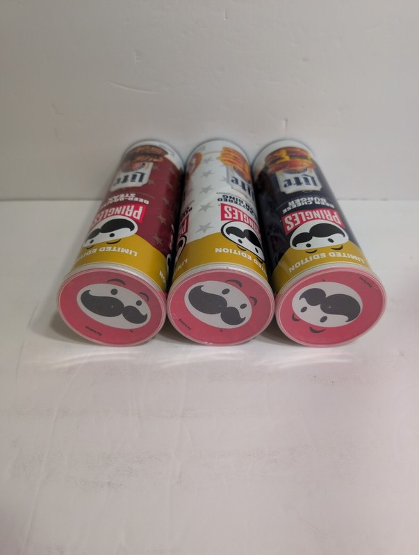 Pringles Miller Lite 3 Pack - Beer Steak - Cheeseburger - Onion Ring - Limited gallery