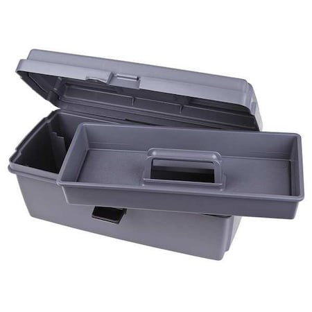 Flambeau 17800-2 Tool Box, Plastic, Gray, 16 In W X 9 In D X 7 In H gallery