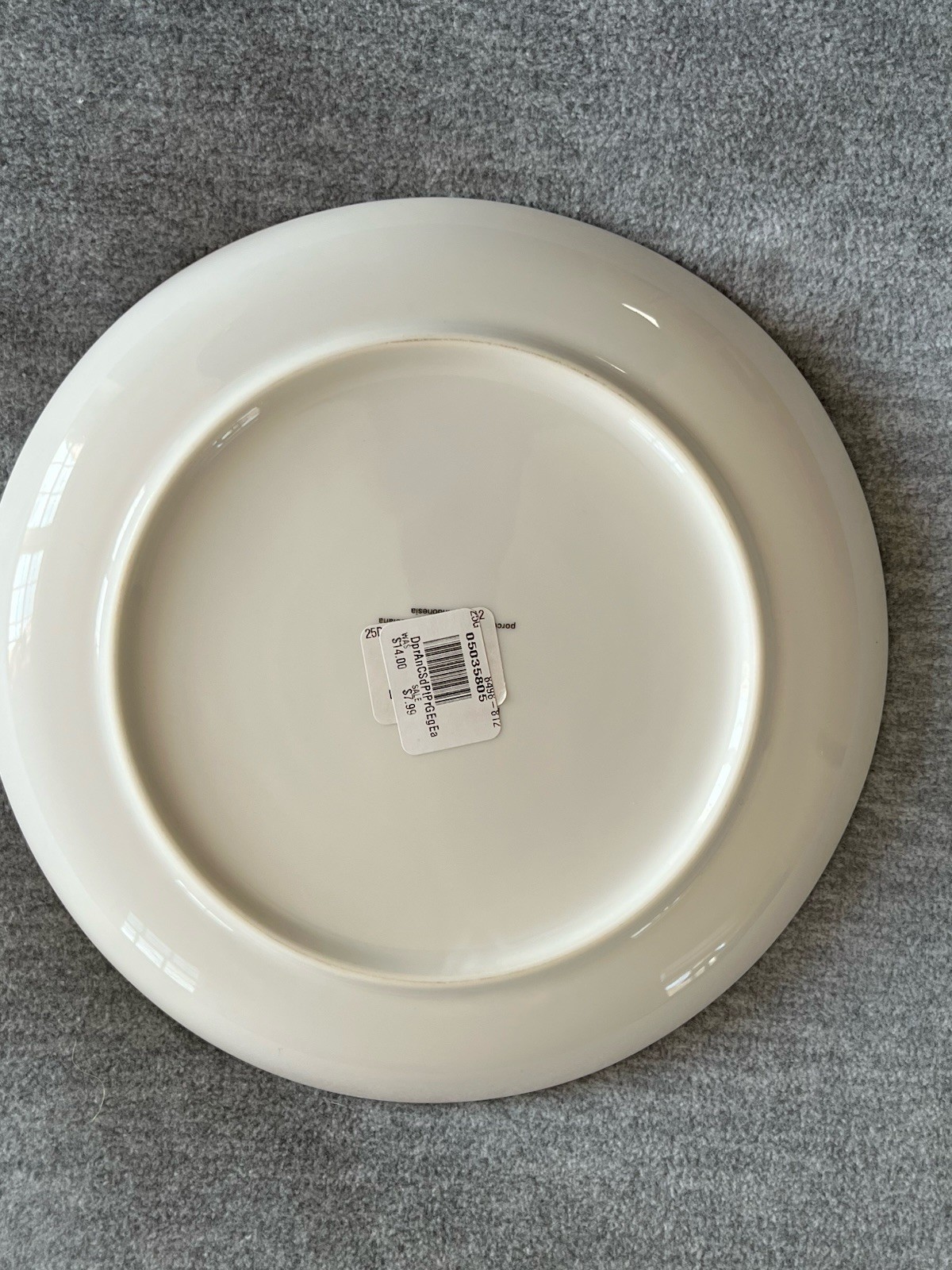 West Elm Patriotic Colonial Dapper Animal Salad Plate EAGLE Semiquincentennial gallery