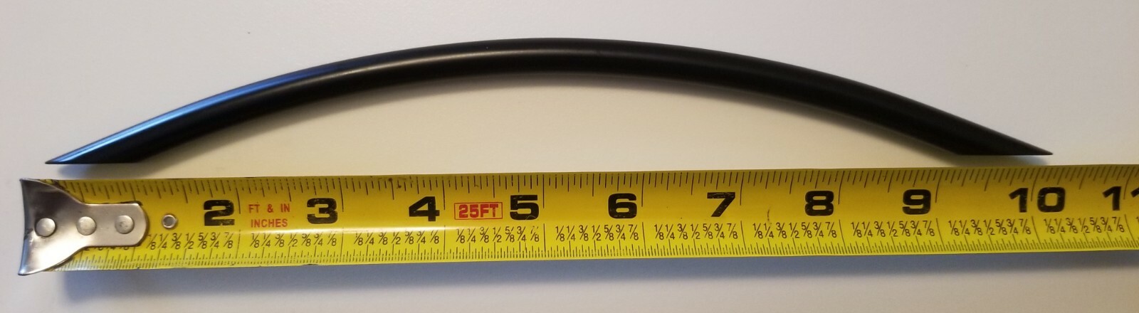 8-3/4" Center to Center Black Arch Pull, Charcuterie Board Handle Knob Cabinet gallery