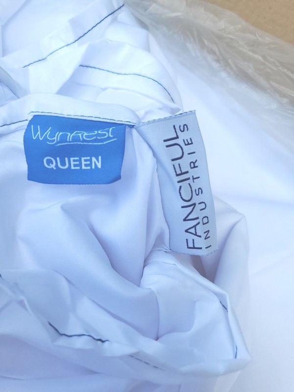 WynRest Microfiber Queen Fitted Sheet 60x80x15" White New Fast Shipping gallery