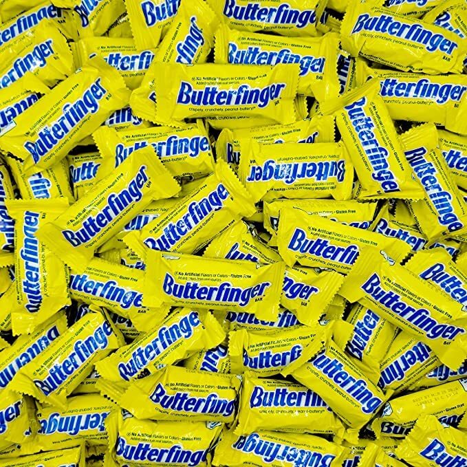 BUTTER FINGER FUN SIZE, Individually Wrapped IN POUNDS BAG VALUE BULK PRICE NOW! gallery