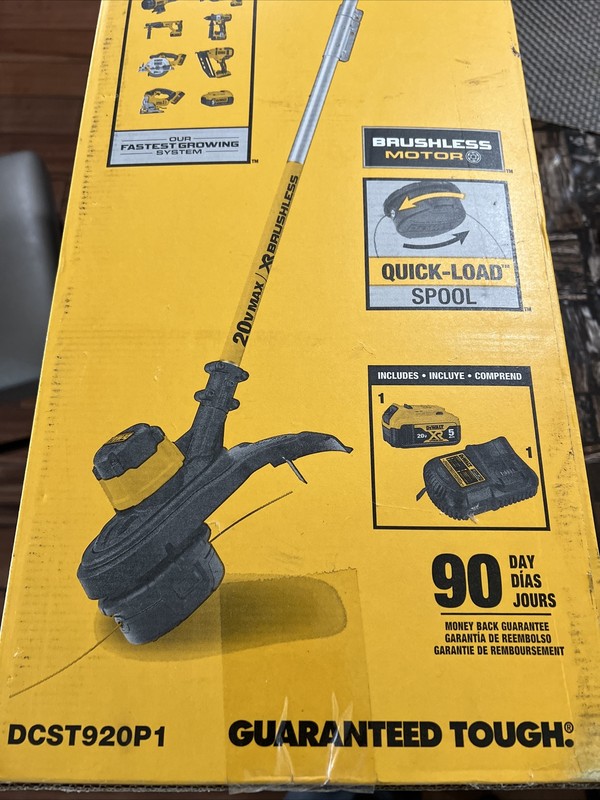 Dewalt Brushless String Trimmer DCST920P1 gallery
