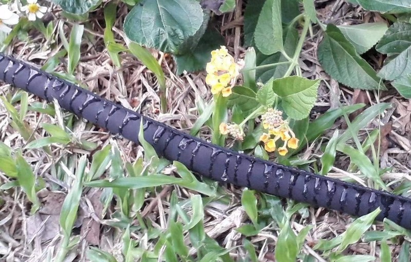 Durable 75ft Flat Soaker Hose 2 Pack Vinyl Kink Resistant Garden Irrigation gallery