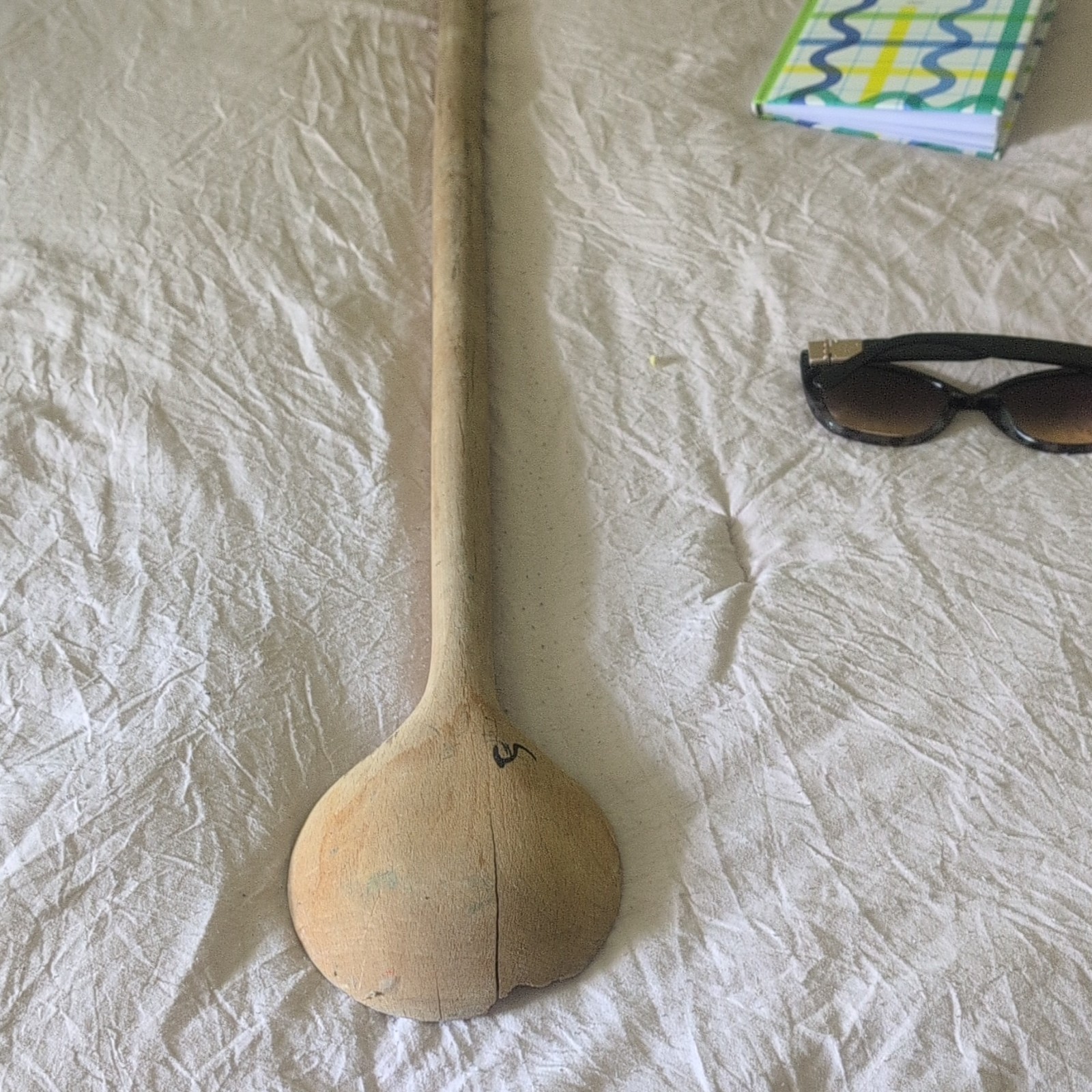 Wood Cooking Spoon, Beige Solid/Plain Reusable Wooden Handle, 1-Piece gallery