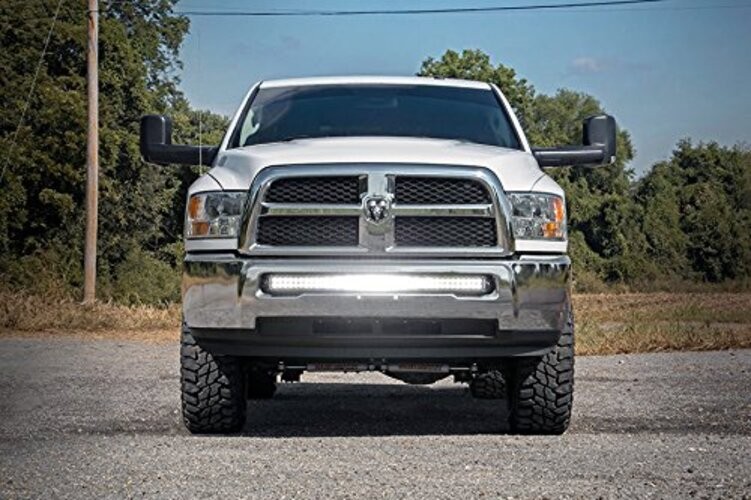 40" LED Bumper Mounting Brackets for 10-18 Ram 2500/3500-70569 gallery