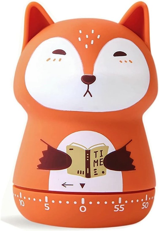 Mechanical Kitchen Timer, Cute Animal Wind Up 60 Minutes Manual Countdown for... gallery