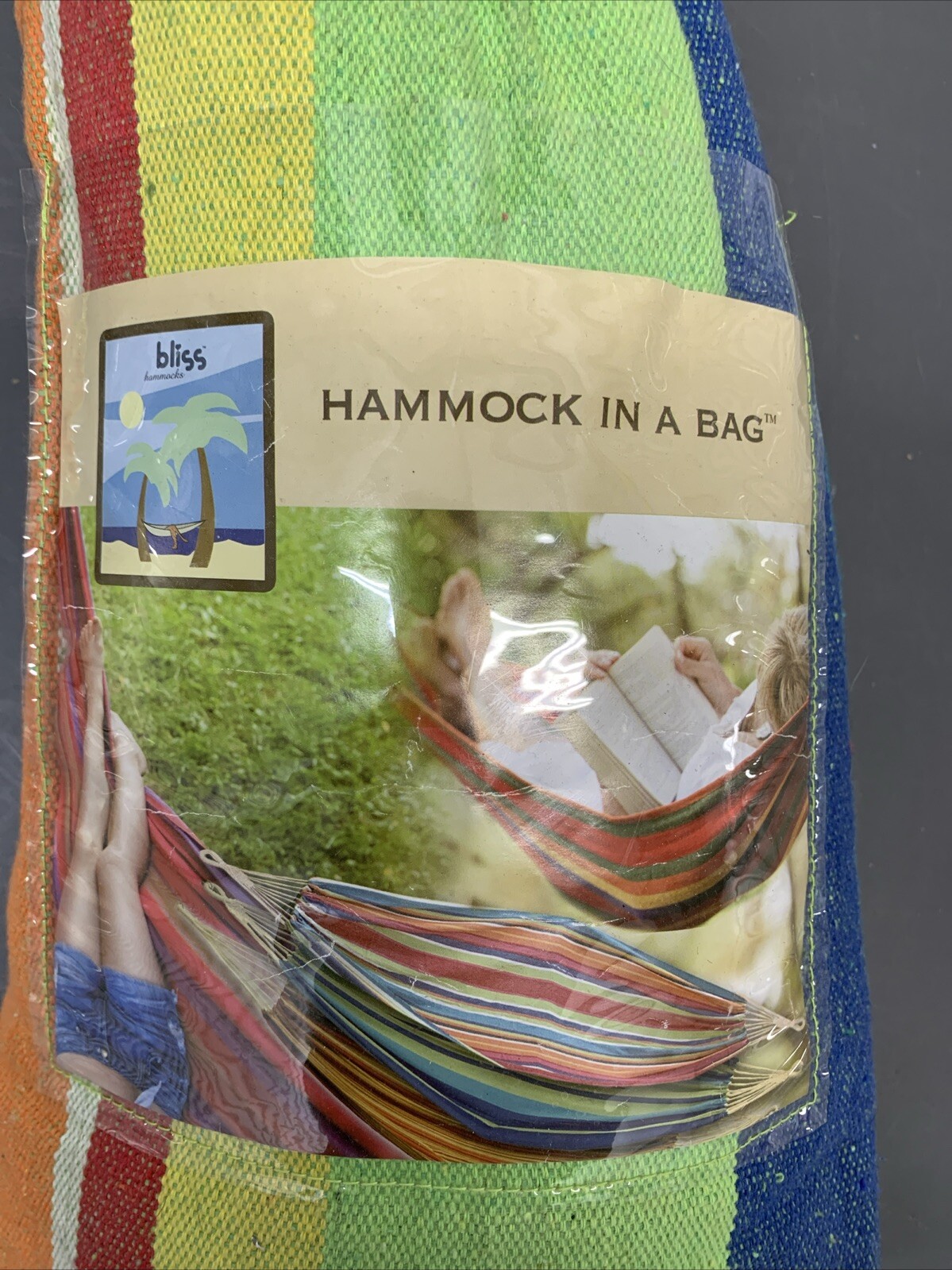 Bliss Hammock In A Bag Oversized 77"L x 60"W #BH-400-D Never Used gallery
