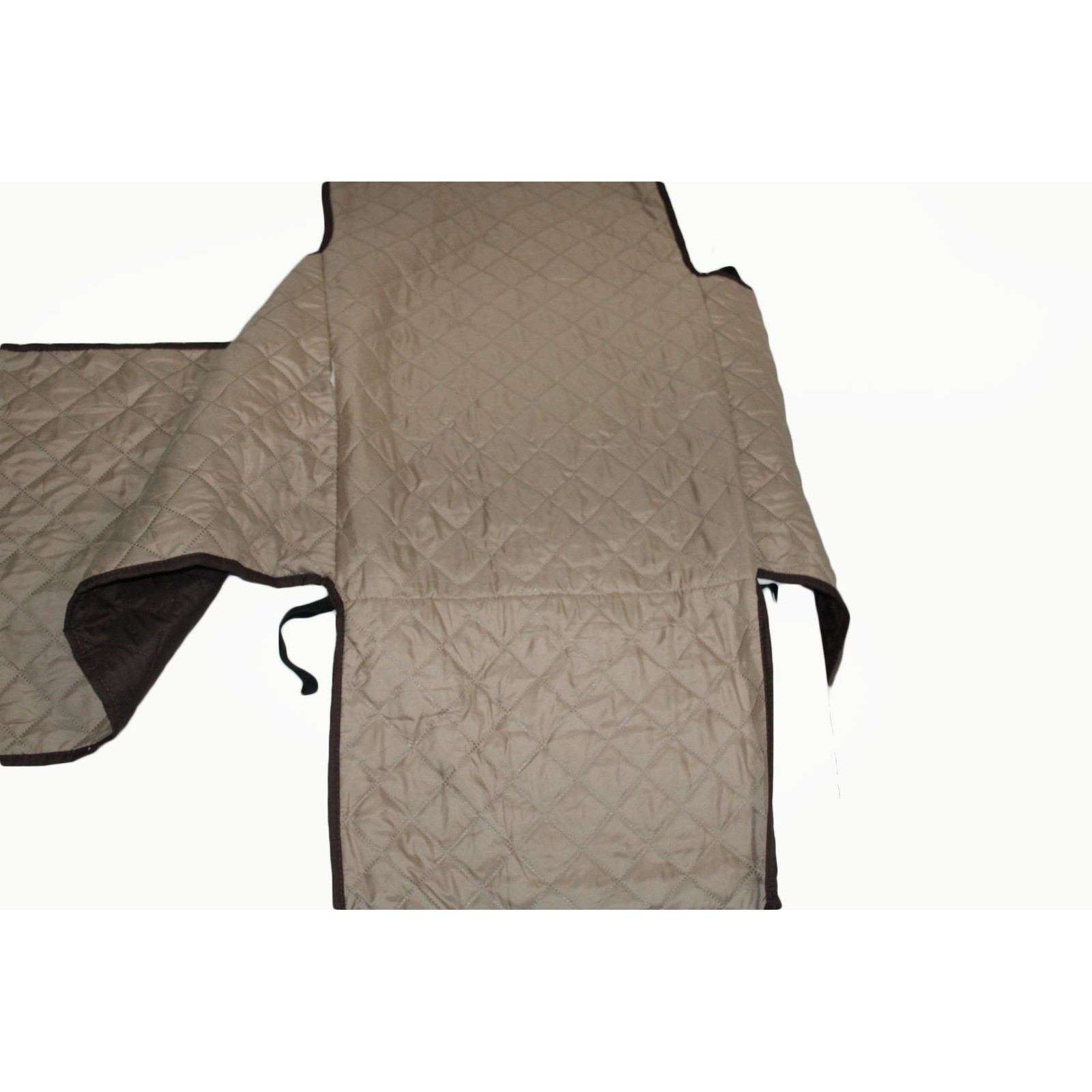 Reversible Quilted Recliner Chair Cover Brown Tan Furniture Protector Pet Shield gallery