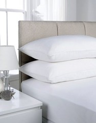 25cm deep Fitted Bed Sheets 100%Cotton Polyester Single Double King Sking