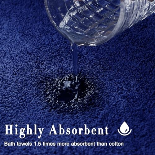 Bath Towels 4 Pack Premium Large Towels for Bathroom 35 x 63 Inches Ultra gallery