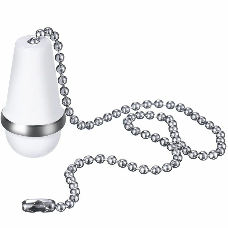 10FT Beaded Pull Chain Ceiling Fan Beaded Pull Chain Extension with Connector US gallery