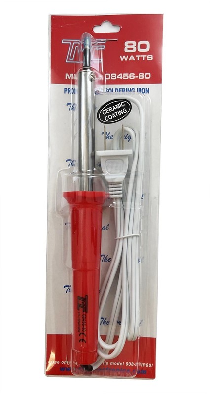 TMC SOLDERING IRON “THE ORIGINAL" 80W, BLACK CERAMIC COATED TIP, SHIPS FROM USA! gallery