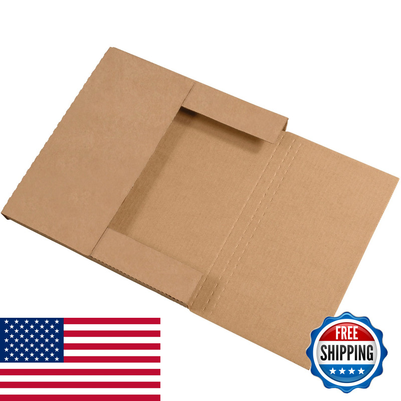 Boxes Fast Boxes Bfm12121K Corrugated Cardboard Easy-Fold Mailers 12 1/2 X 12 gallery