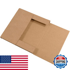 Boxes Fast Boxes Bfm12121K Corrugated Cardboard Easy-Fold Mailers 12 1/2 X 12