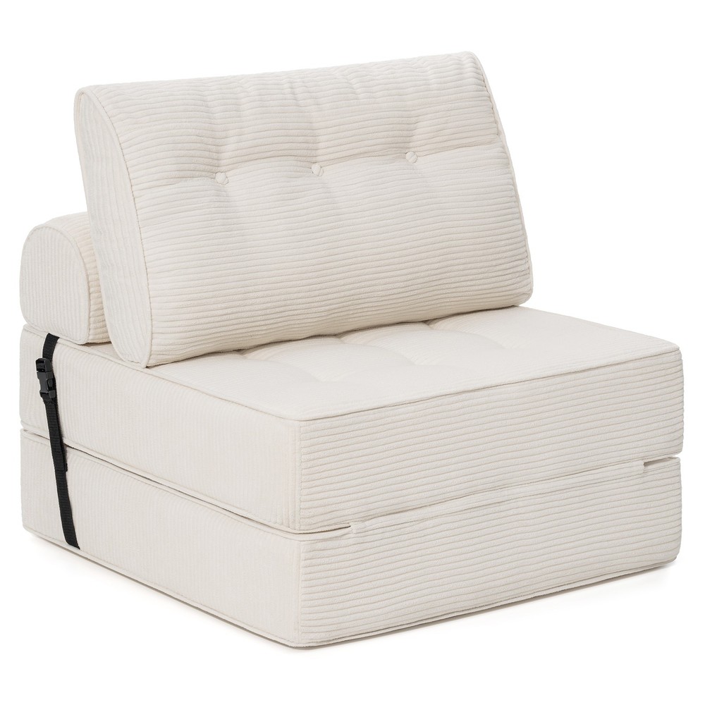 Folding Sofa Bed Convertible Sleeper Chair Sofa Bed with Pillow Foldable Mattres