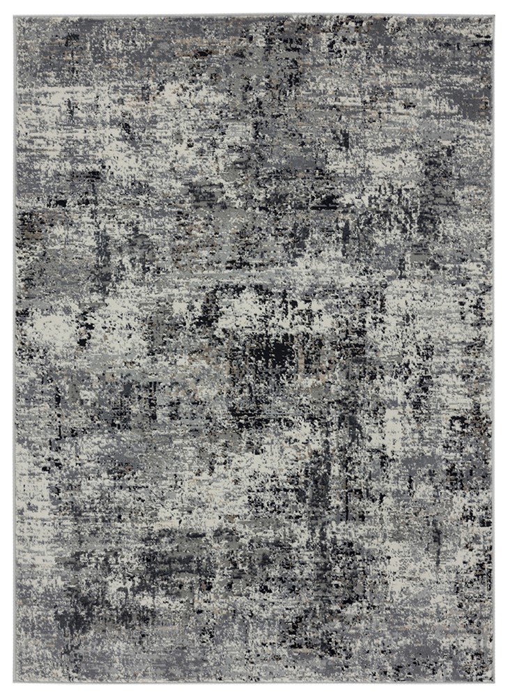 8x8 United Weavers Black Area Rug Round 4535 10377 - Aprx 7' 10 x 7' 10" gallery