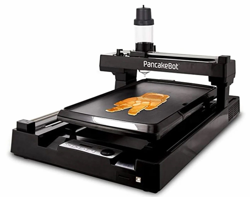 PancakeBot Pancake Printer with Griddle, Black