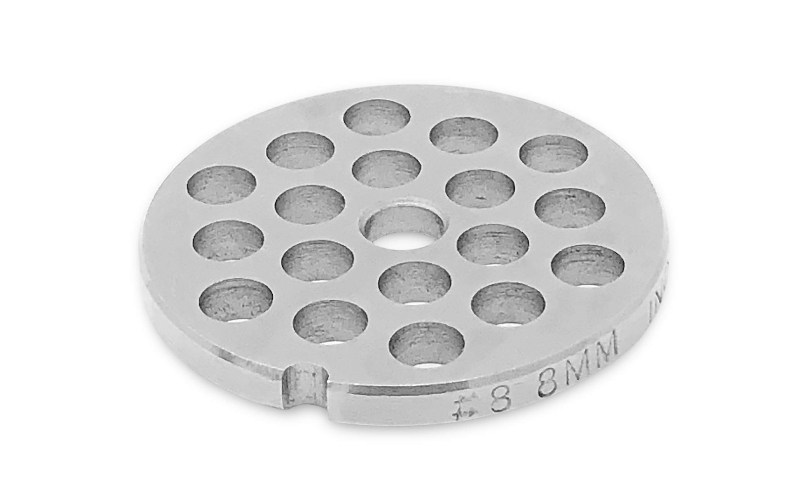 #8 Stainless Steel Replacement Plate Disc Blade for Meat 5/16", Silver gallery