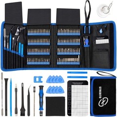 STREBITO 142 Piece Precision Screwdriver Set Electronics Repair Kit 120 Bits