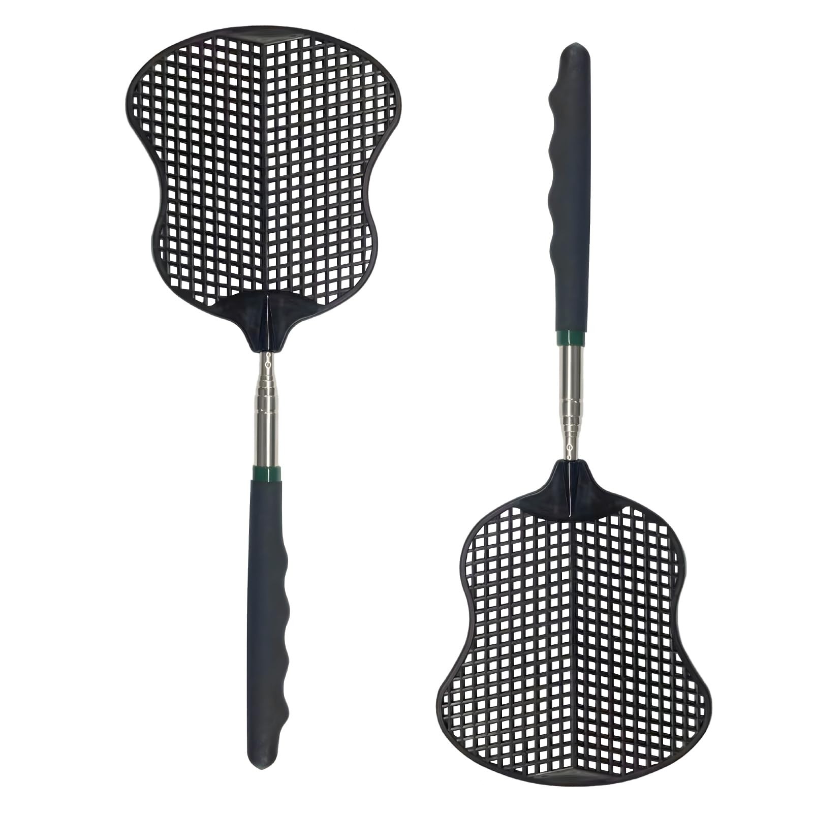 MYSTICHOME Fly Swatter 2 PCS, Durable Heavy Duty Plastic Fly Swatters, Stainl... gallery