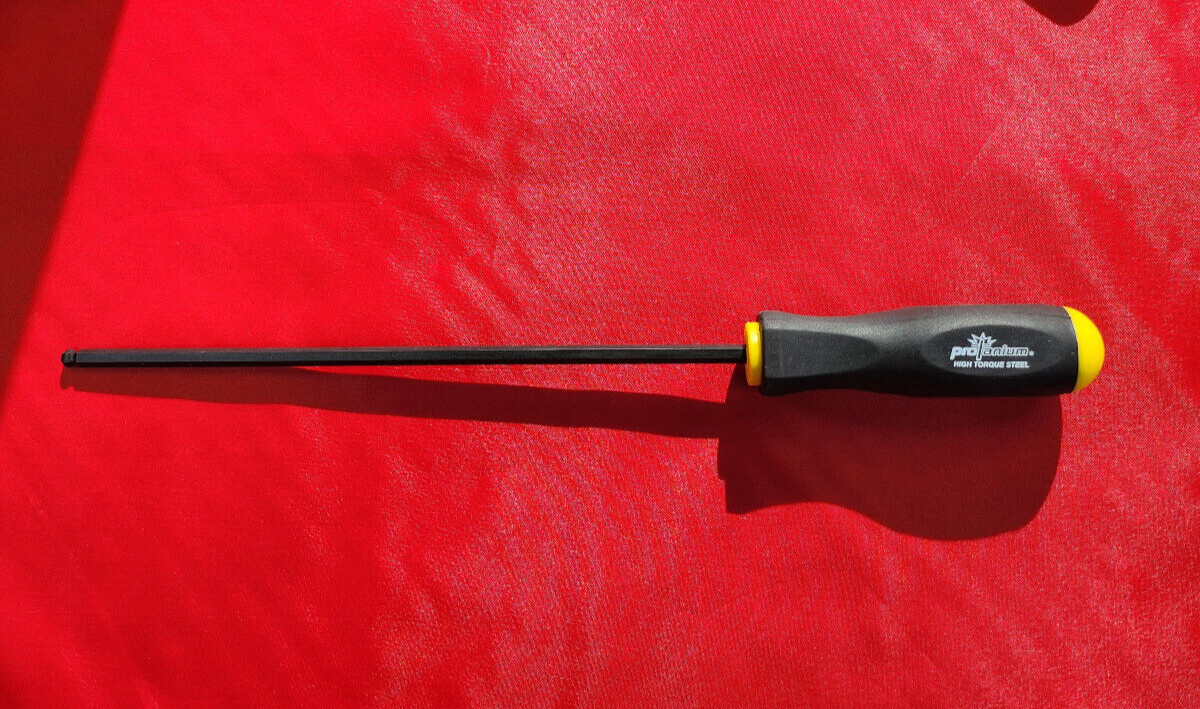 Bondhus 3709 Ball Driver 5/32" Extra Long Allen Key Tool with Telescoping Magnet gallery
