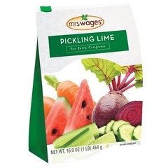Mrs. Wages Pickling Lime 1 Pound VALUE PACK of 6