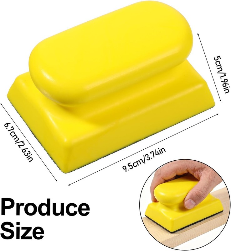 Rectangle Shape Hand Sanding Block Pad for Wood Furniture Restoration gallery